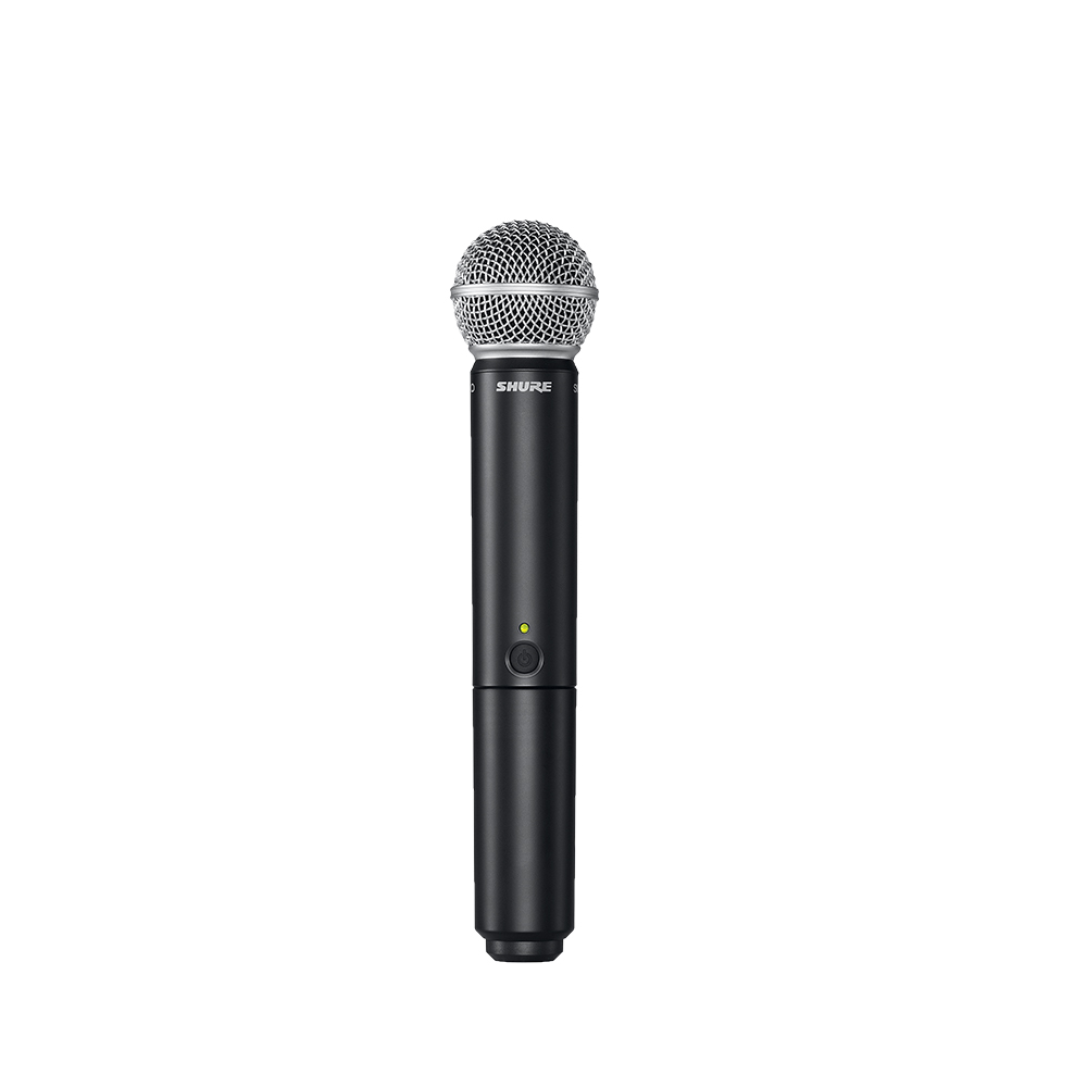 Shure BLX24R/SM58 Handheld Wireless System - Band J10, 584-608MHz