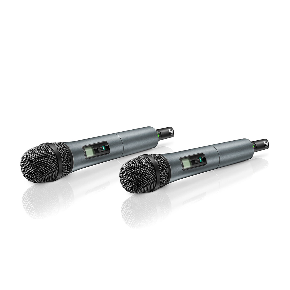 Sennheiser XSW 1-835 Dual Wireless Handheld Microphone System- A Range