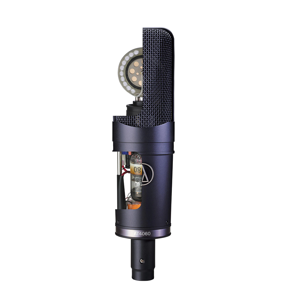 Audio-Technica AT4060 Large Dual-Diaphragm Tube Condenser Microphone with Shockmount