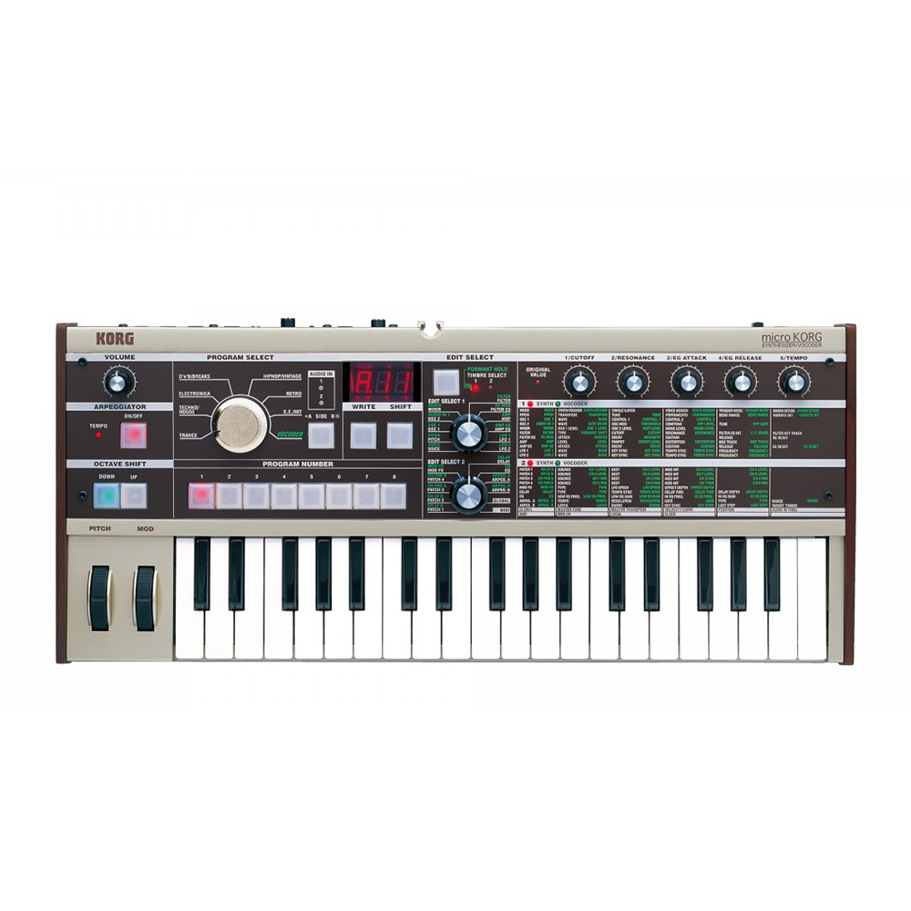 Korg MicroKORG Synthesizer With Vocoder City Music Singapore