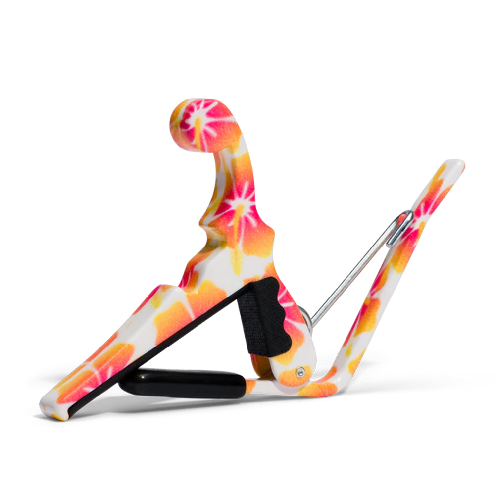 Kyser KUPH Quick-Change Ukulele Capo – Pastel Hibiscus