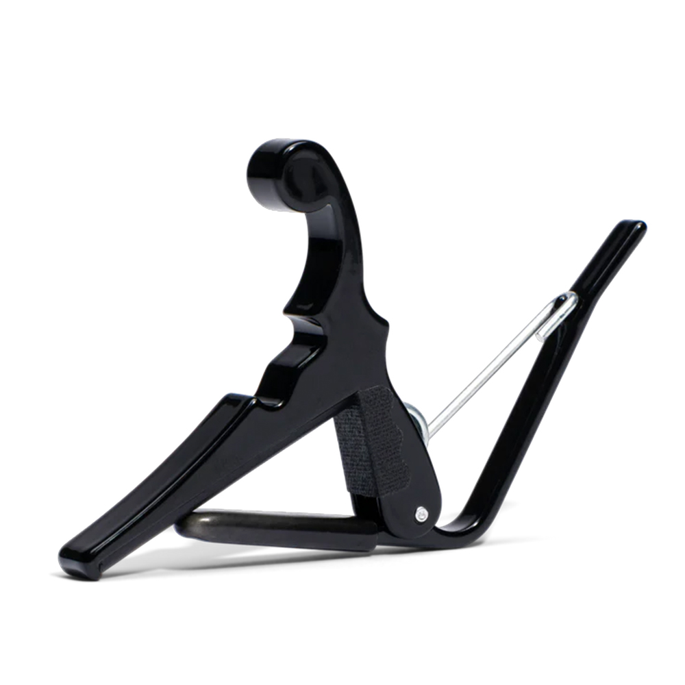 Kyser KBMB Quick-Change Capo for Banjos, Ukuleles, and Mandolins - Black