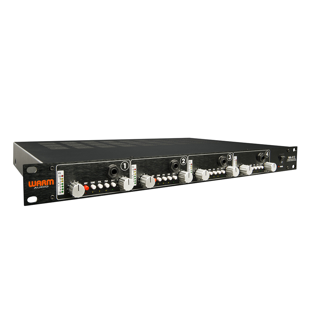 Warm Audio WA-412 4-channel Microphone Preamp