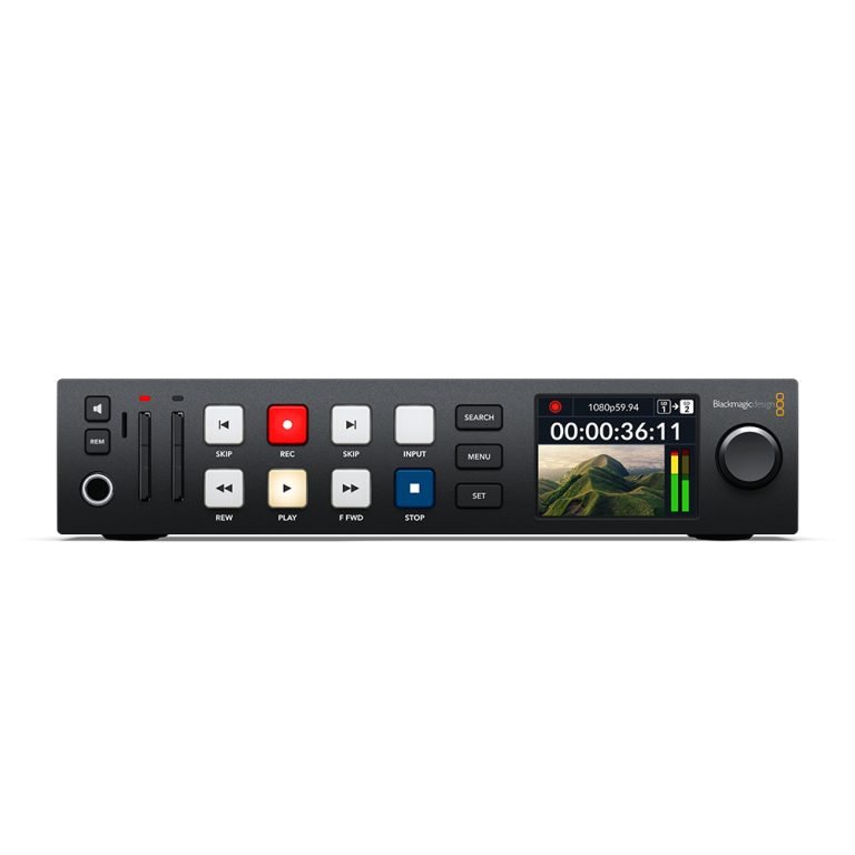 Blackmagic Design HyperDeck Studio HD Plus Professional Broadcast Deck ...
