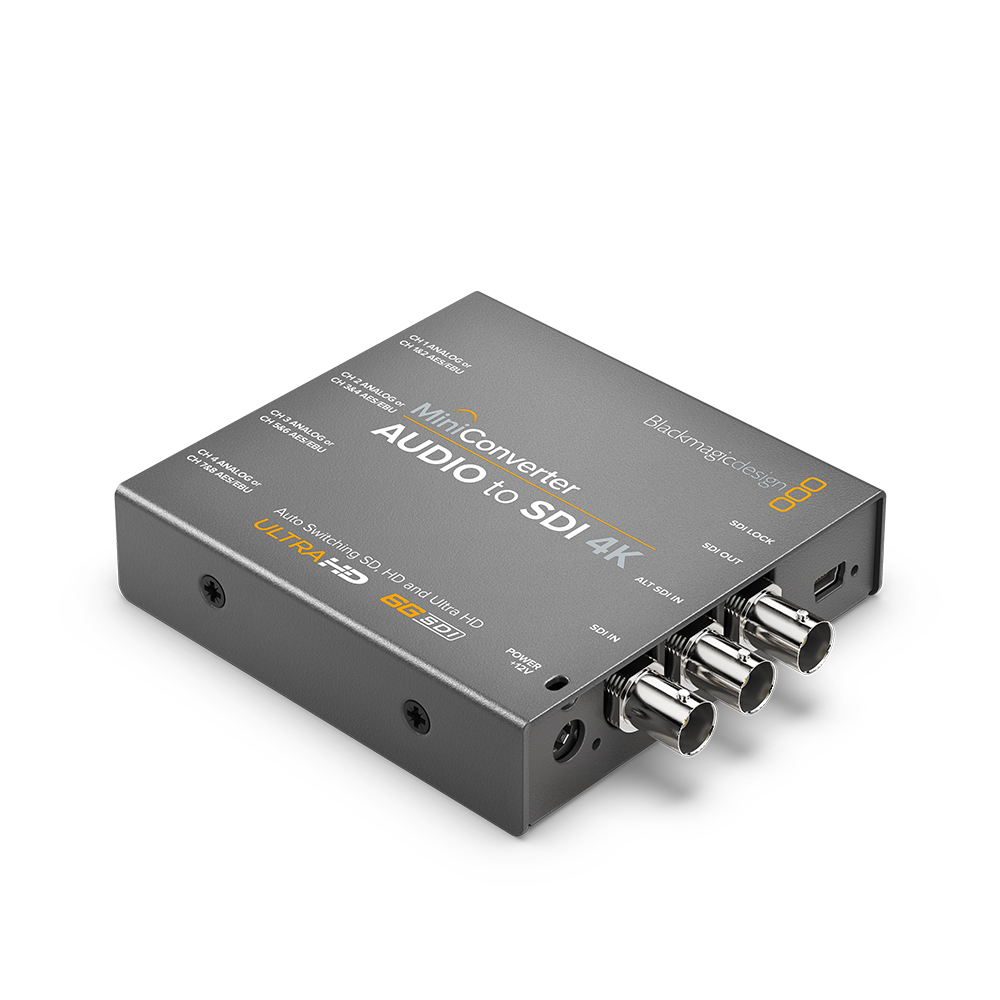 Blackmagic Design Mini Converter Audio to SDI 4K