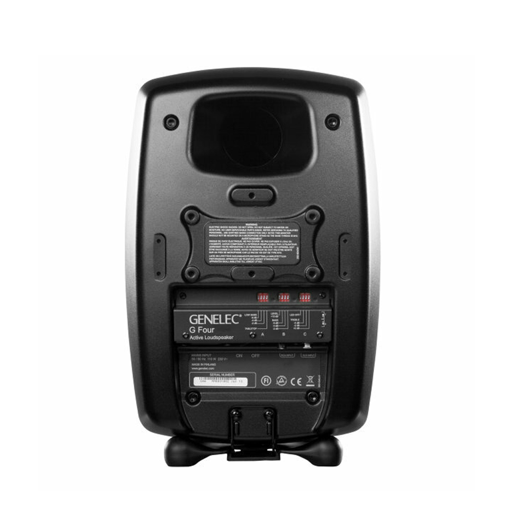 Genelec G Four 2-Way Powered Bookshelf Speaker (Black, Single)