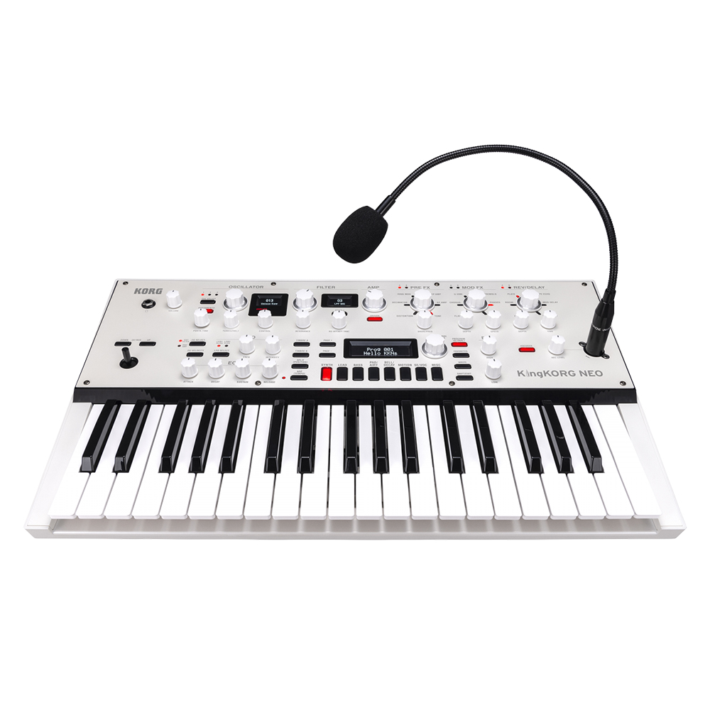 Korg KingKORG Neo 37-key Virtual Analog Synthesizer and Vocoder