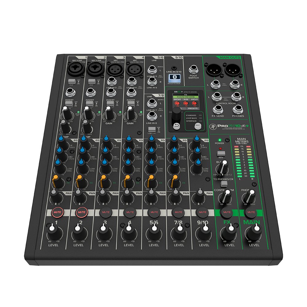 Mackie ProFX10v3+ 10-channel Mixer