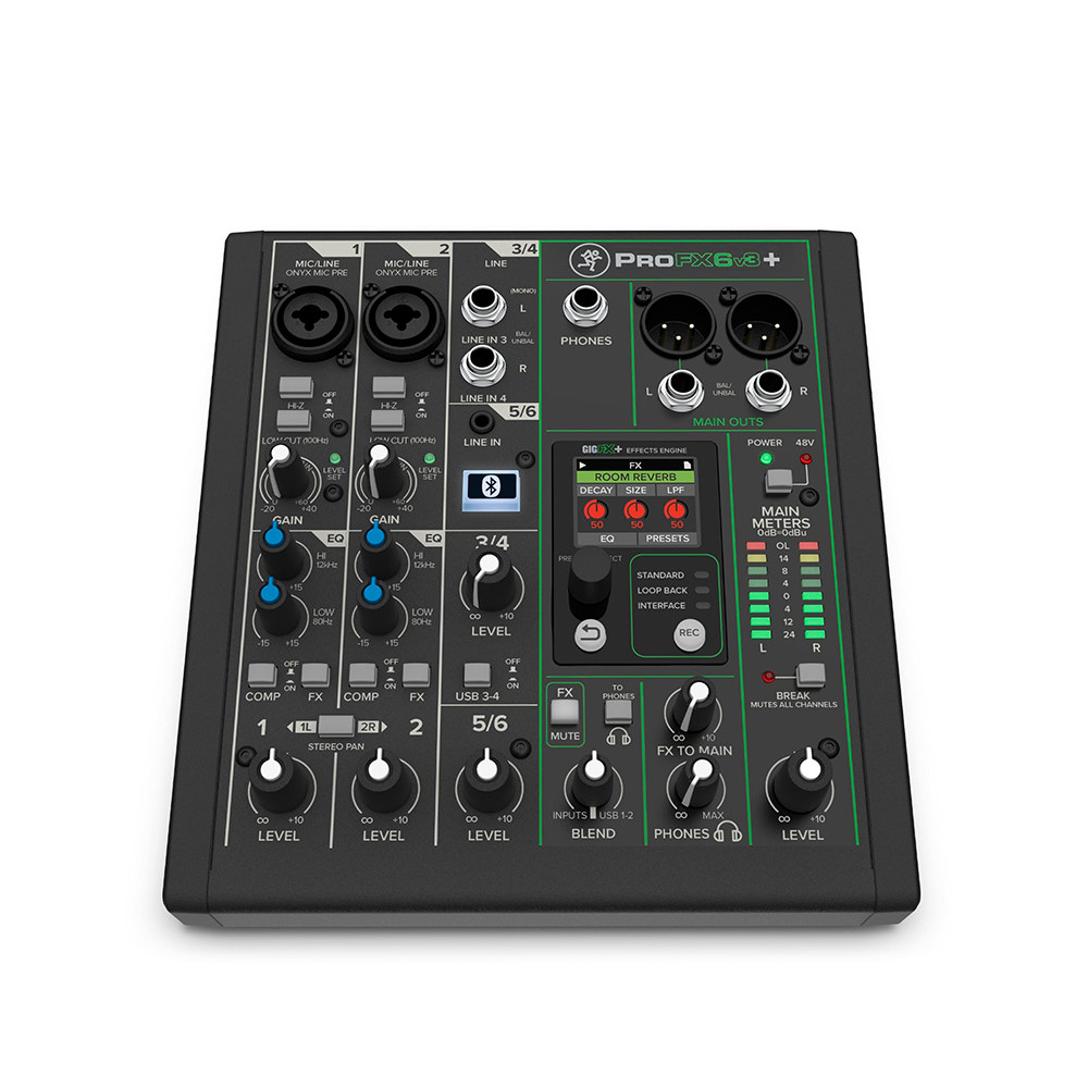 Mackie ProFX6v3+ 6-channel Mixer
