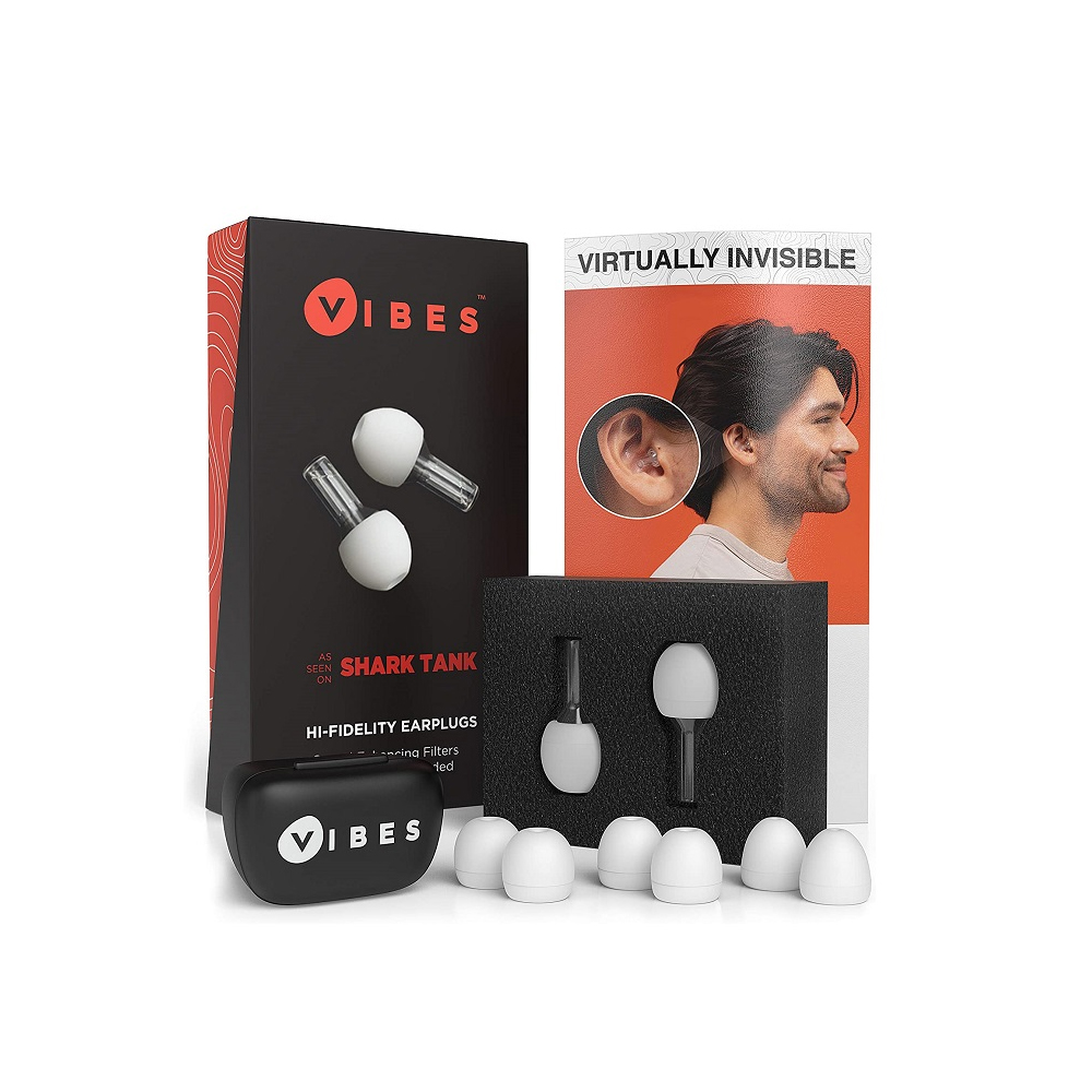 Vibes Hi-Fidelity Earplugs - Universal Fit