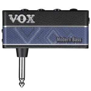 Headphone Bass Amplifier with 2 Channels, Stereo Effects, Tremolo Circuit, Speaker Cabinet Emulation, Built-in Rhythms, and Aux In Jack