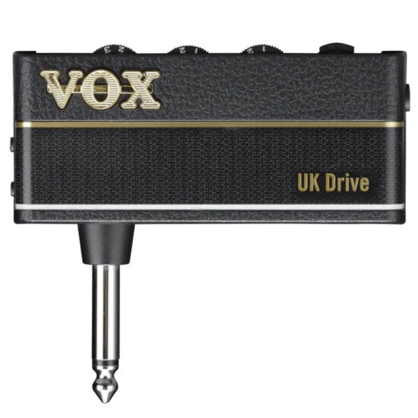 Headphone Guitar Amplifier with 2 Channels, Stereo Effects, Tremolo Circuit, Speaker Cabinet Emulation, Built-in Rhythms, and Aux In Jack