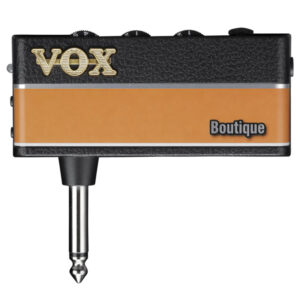 Headphone Guitar Amplifier with 2 Channels, Stereo Effects, Tremolo Circuit, Speaker Cabinet Emulation, Built-in Rhythms, and Aux In Jack