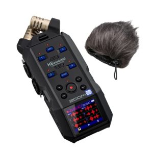 Zoom H6essential Handheld Recorder / WSH-4E Windscreen Bundle