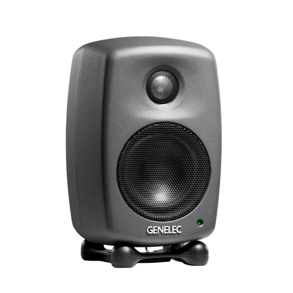 Genelec 8030C 5 inch Powered Studio Monitor (Dark Grey, Single)