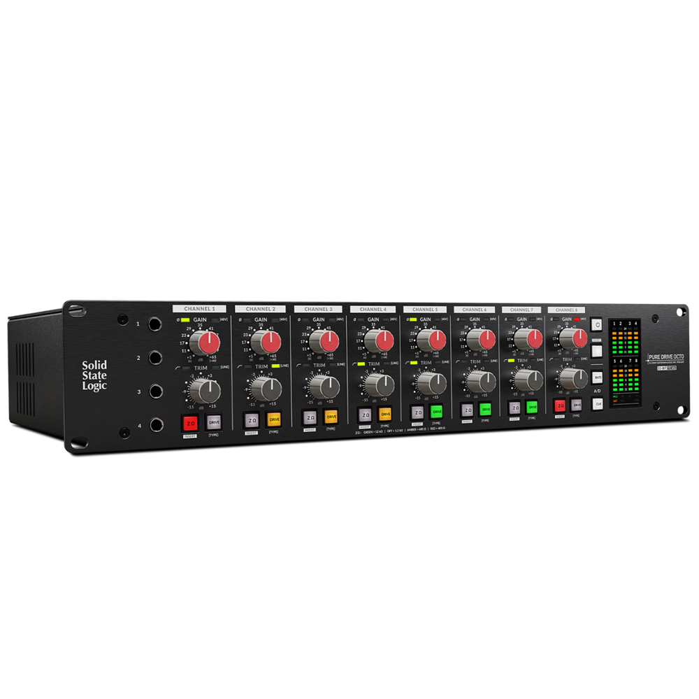 Solid State Logic PureDrive Octo 8-channel Mic/Line/Instrument Preamplifier