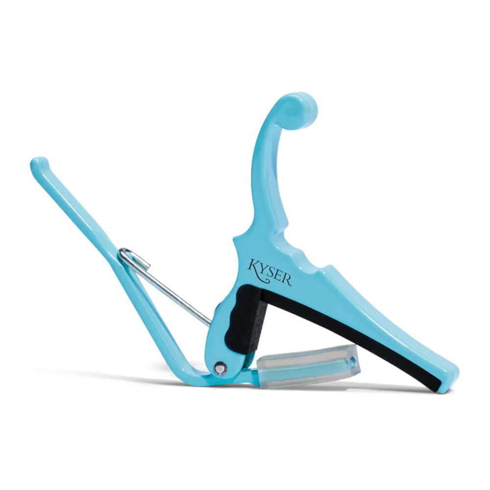 Kyser Fender KGEFDB Quick-Change Electric Guitar Capo - Daphne Blue