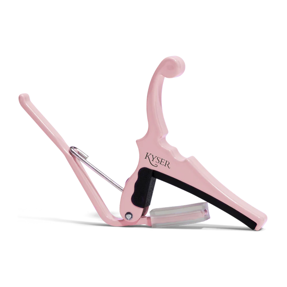 Kyser Fender KGEFSP Quick-Change Electric Guitar Capo - Shell Pink