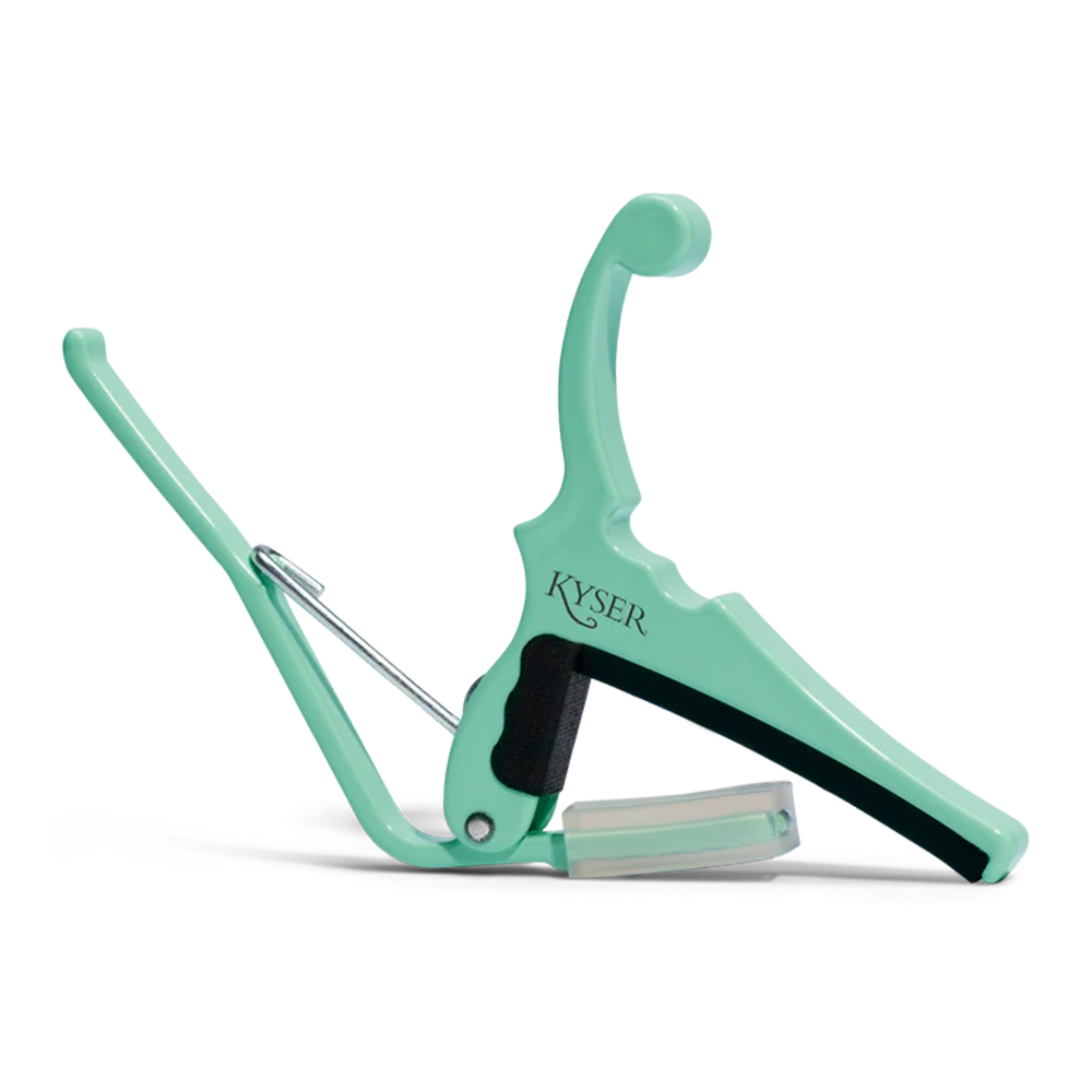 Kyser Fender KGEFSG Quick-Change Electric Guitar Capo - Surf Green