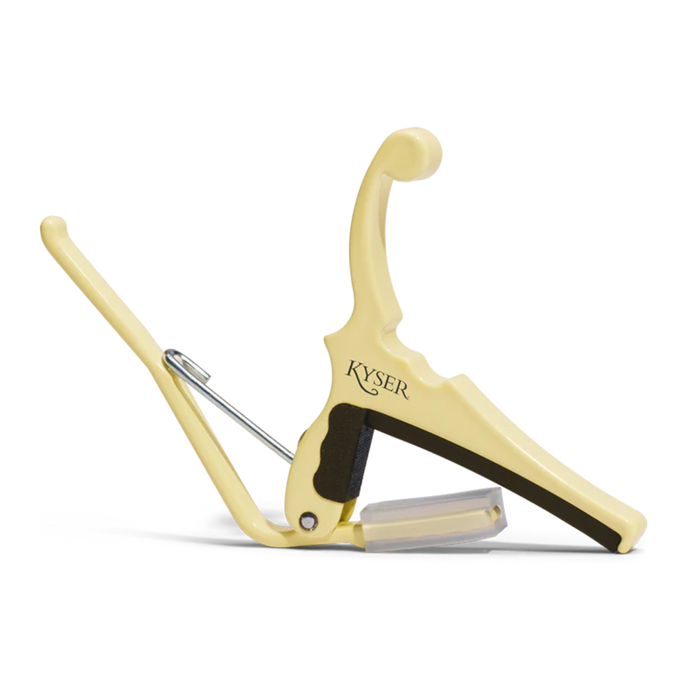 Kyser Fender KGEFOW Quick-Change Electric Guitar Capo - Olympic White