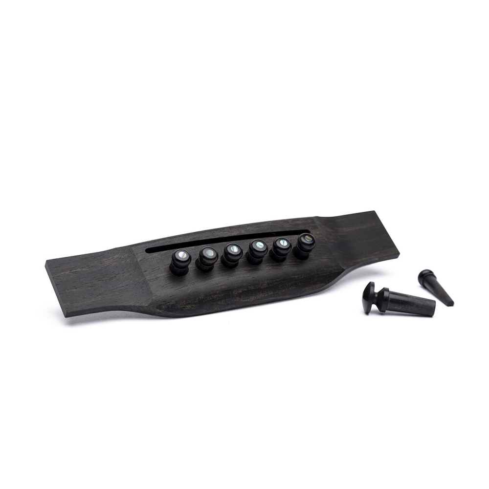 Martin 18APP50 Pearl Inlaid Bridge & Endpins - Ebony