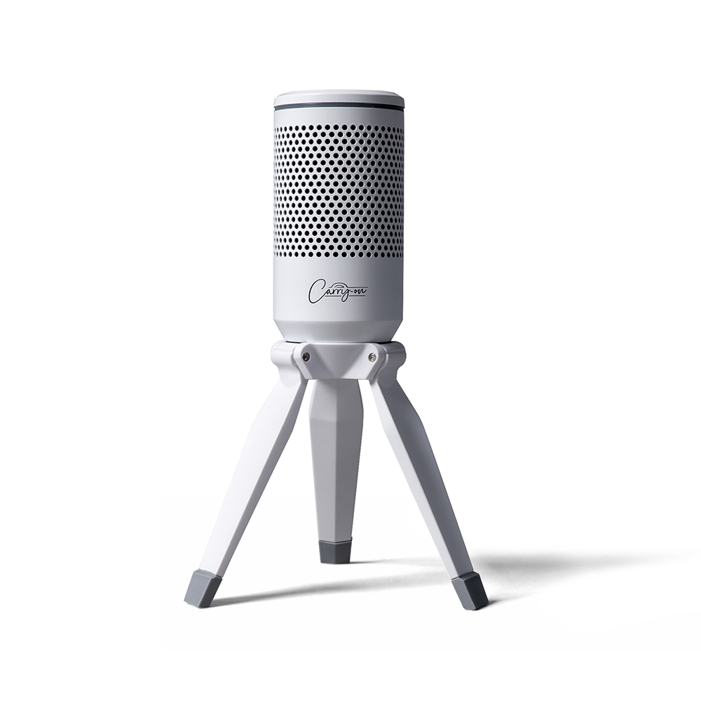 Carry-on Foldable USB Microphone – White