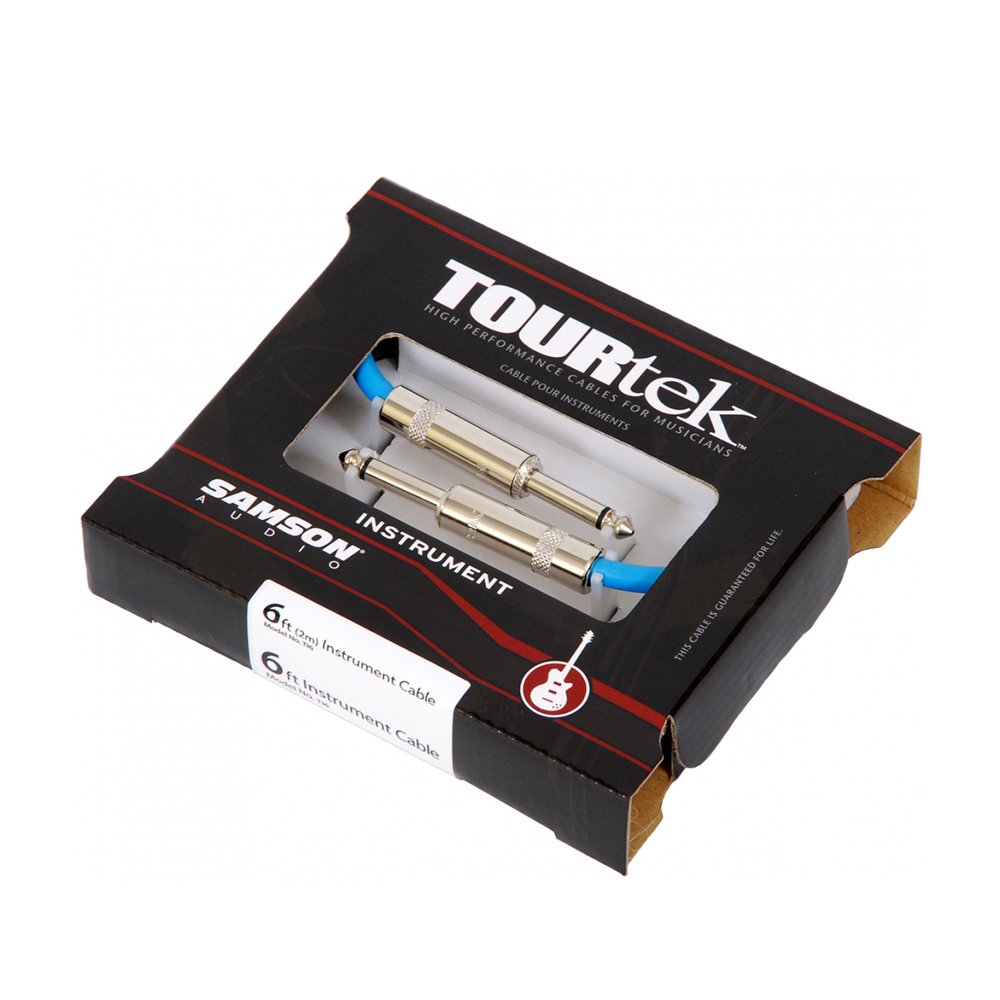 Samson TI6 Tourtek 3' 1/4 inch Instrument Cable (1.8 m) (1/4 inch - 1/4 inch)