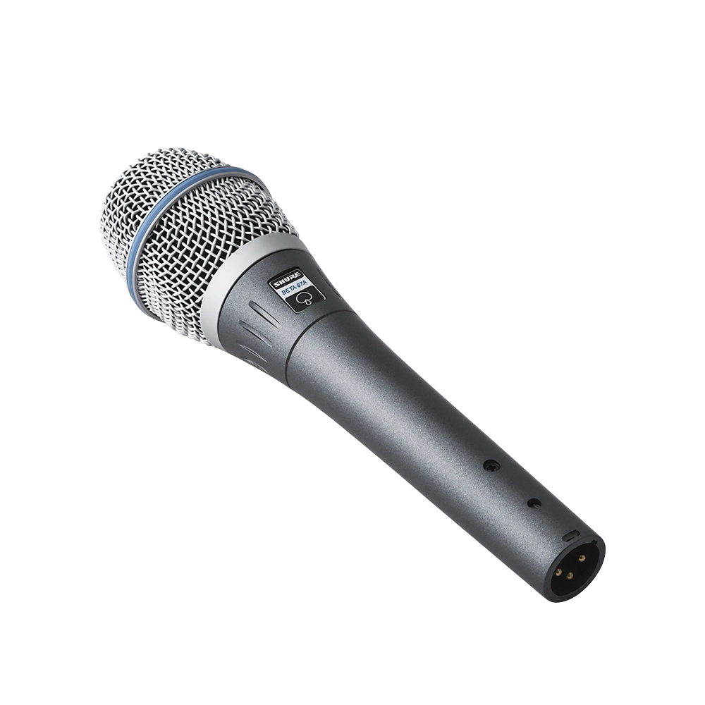 Shure Beta 87A Supercardioid Condenser Handheld Microphone