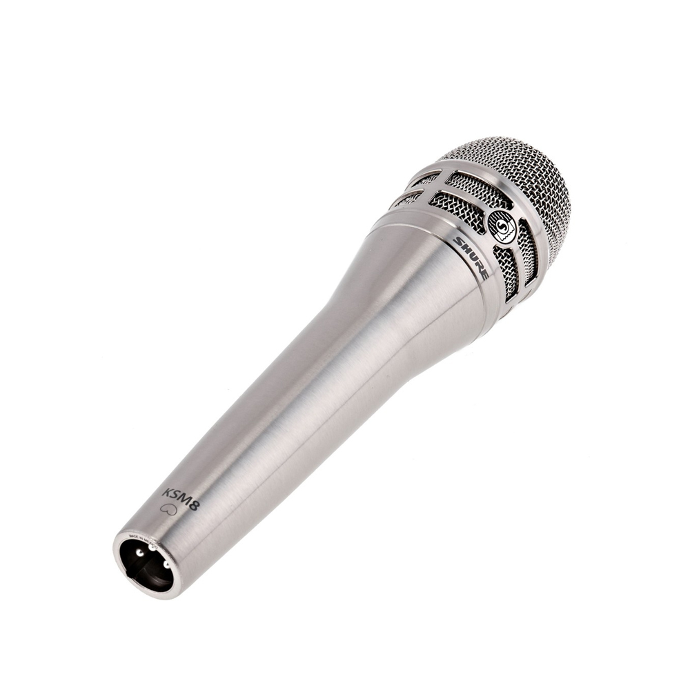 Shure KSM8 Dualdyne Cardioid Dynamic Vocal Microphone - Nickel