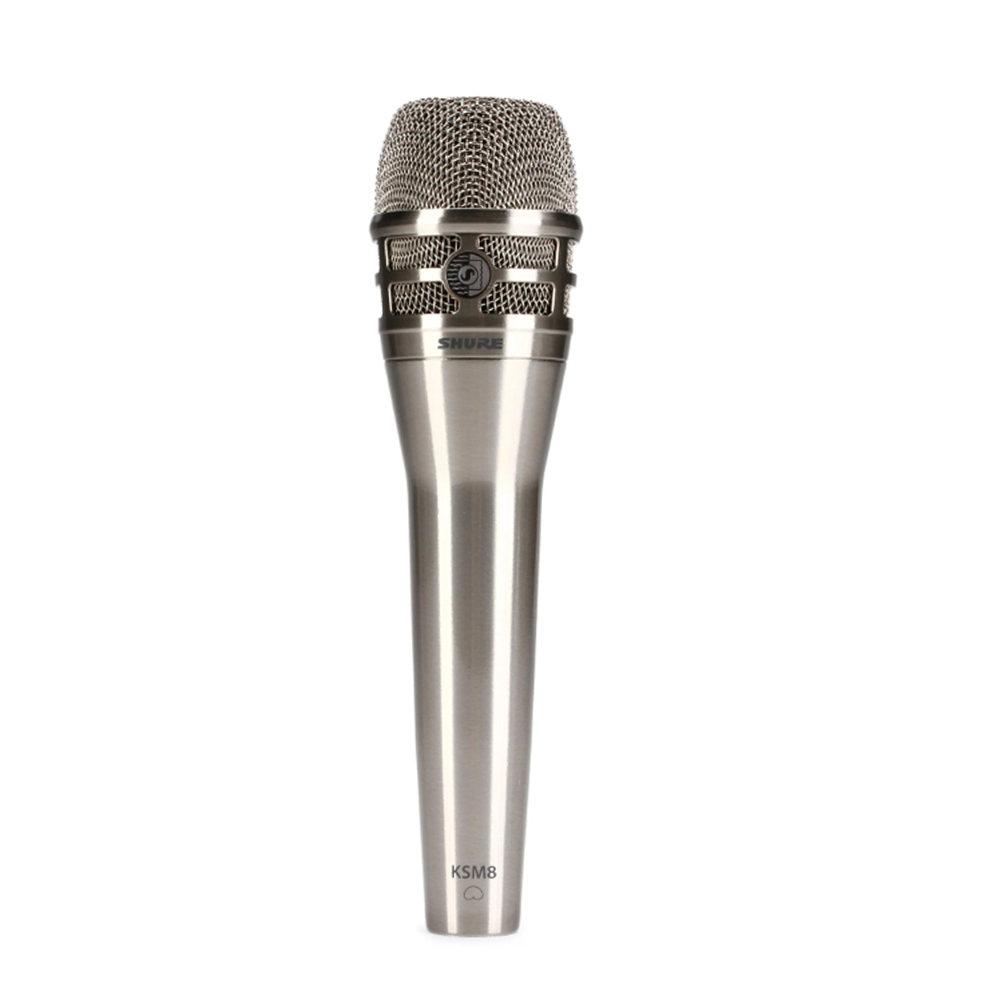 Shure KSM8 Dualdyne Cardioid Dynamic Vocal Microphone - Nickel