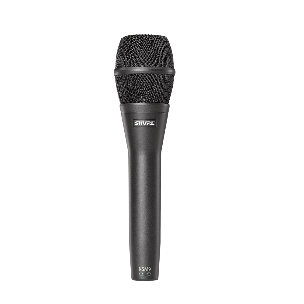 Shure KSM9 Dual-pattern Condenser Handheld Vocal Microphone - Charcoal Gray