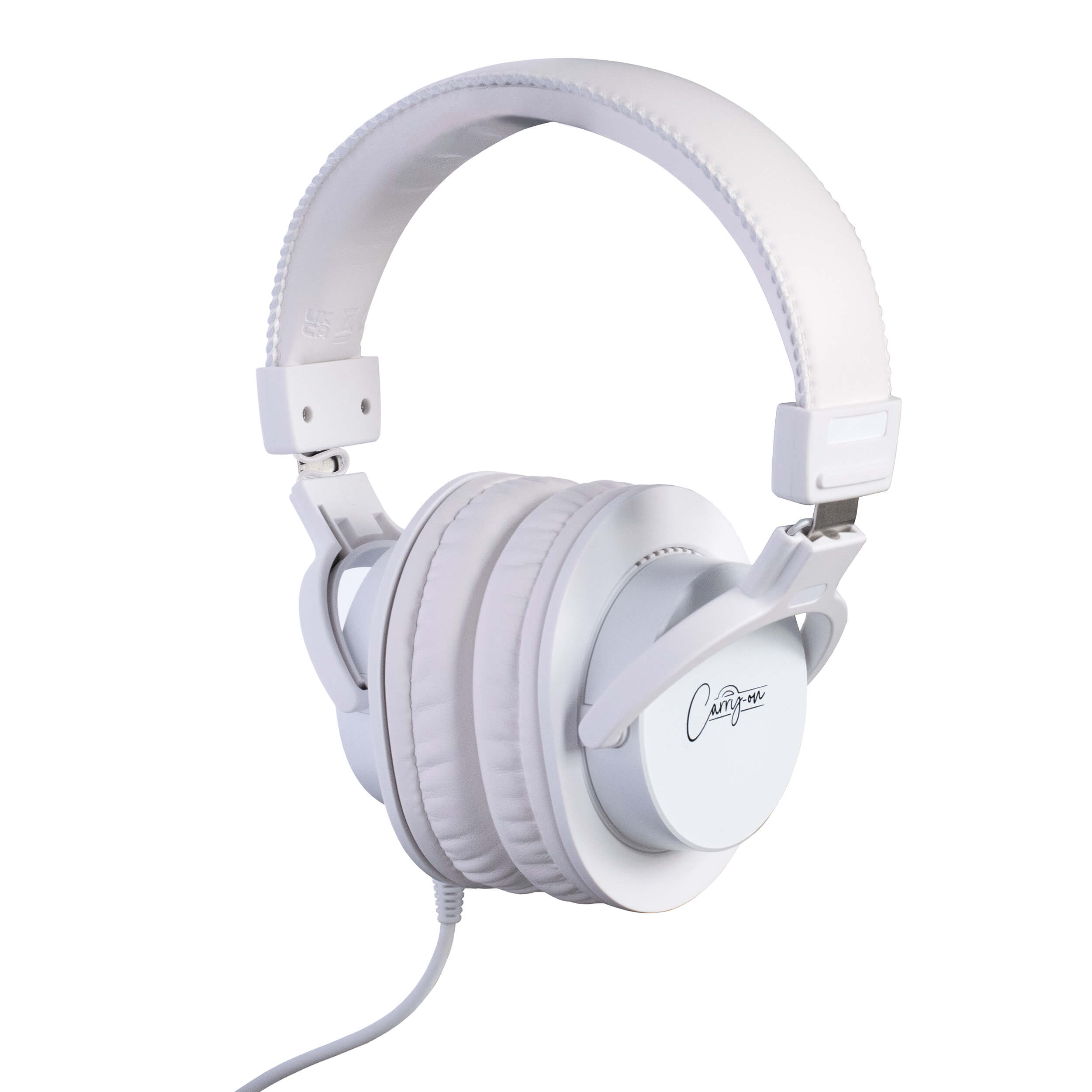 Carry-on SH-100 Folding Headphones - White