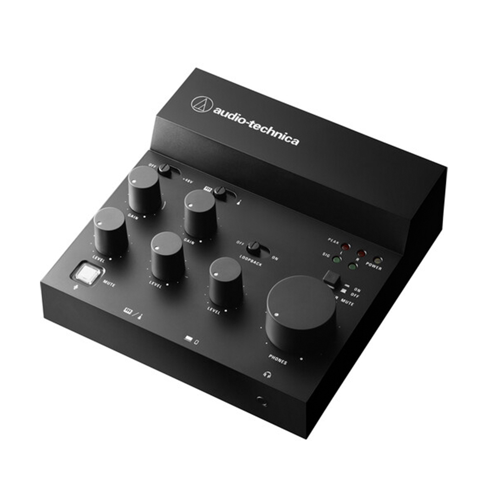 Audio-Technica ATH-M50xSTS Headset + AT-UMX3 Personal USB Audio Mixer