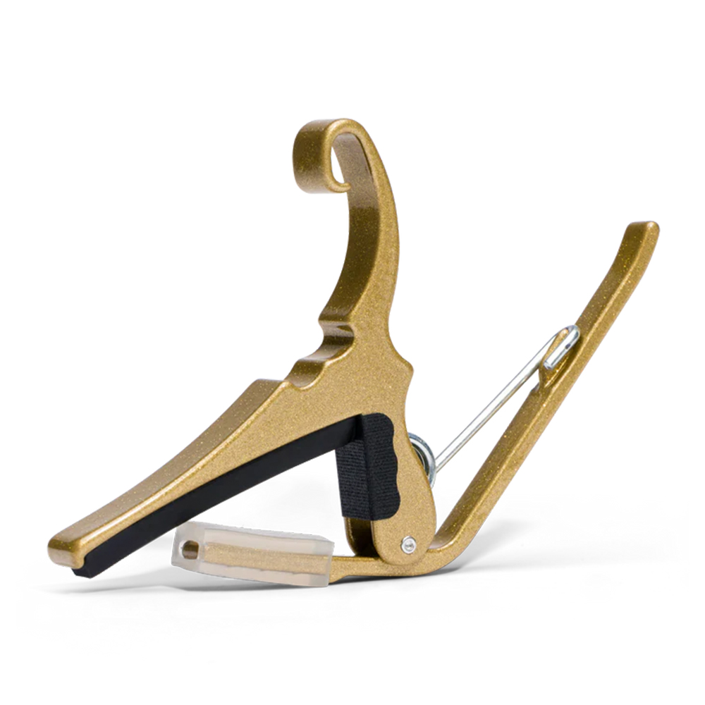 Kyser KG6G Quick-Change Acoustic Guitar Capo – Gold
