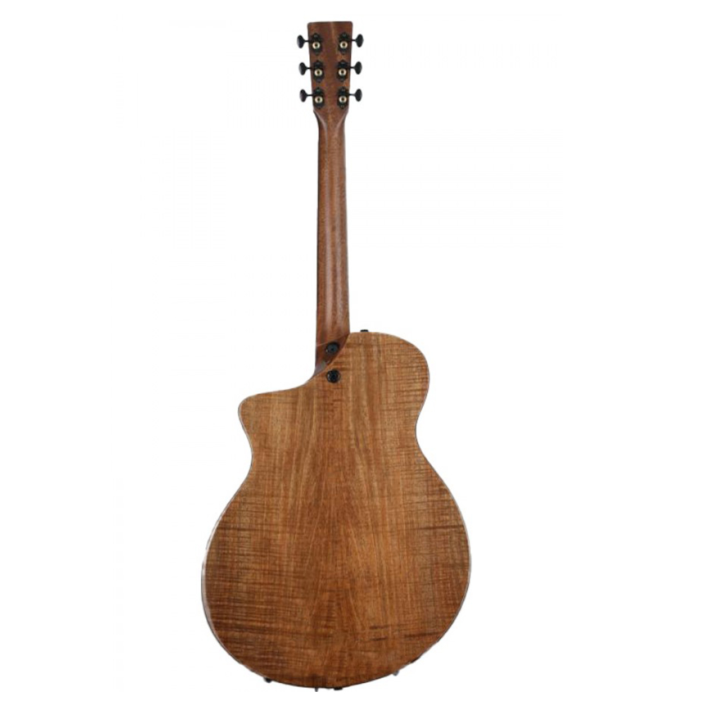 Martin Custom Select Special SC-12E Semi Acoustic Electric Guitar - Special Burst
