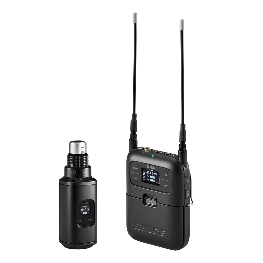 Shure SLXD35 Digital Wireless Plugon System H57 Band City Music