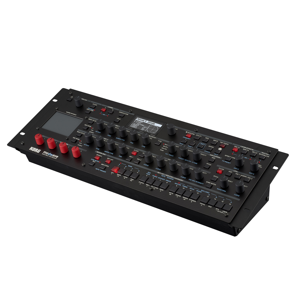 Korg Modwave MKII Wavetable Synthesizer Rackmountable Desktop Module