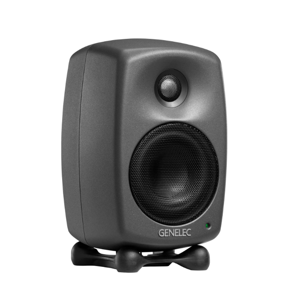 Genelec 8320A 4 inch Powered Studio Monitor - (Dark Grey, Single)