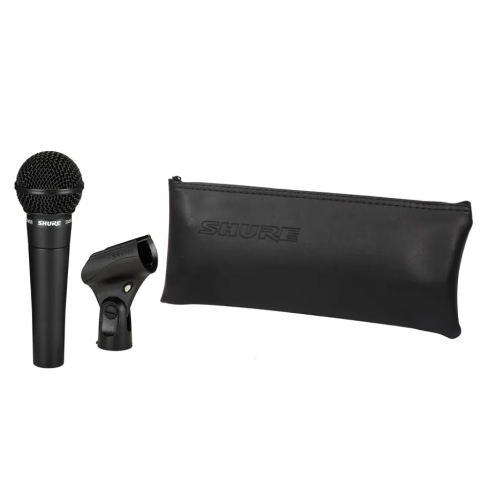 Shure SM58 Cardioid Dynamic Vocal Microphone - Black