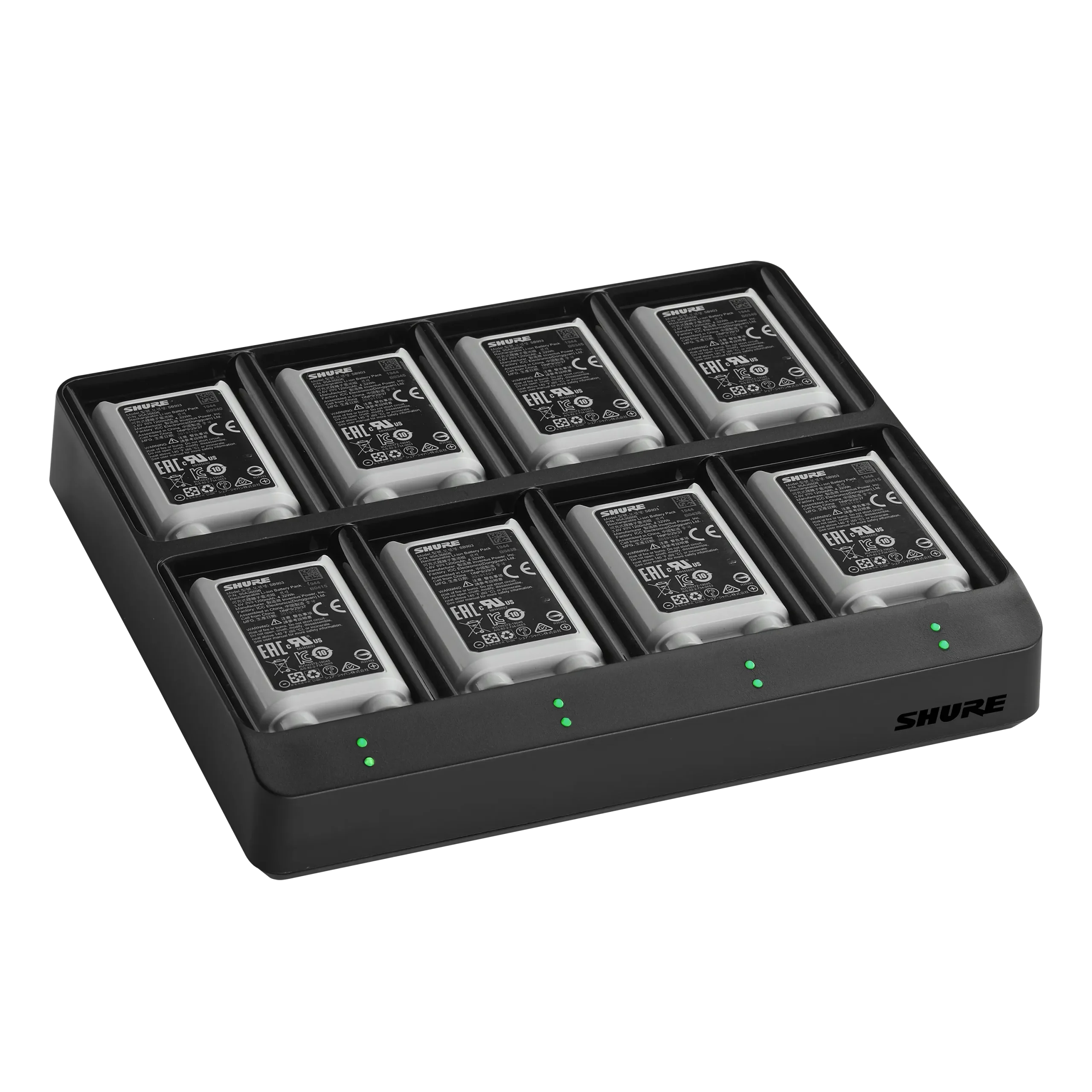 Shure SBC80-903 8-Bay Battery Charger for SB903