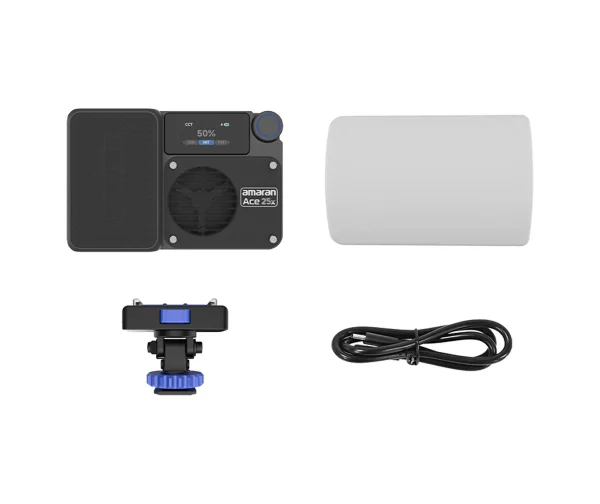 Amaran Ace 25x Bi-Color LED Light Panel (Charcoal)