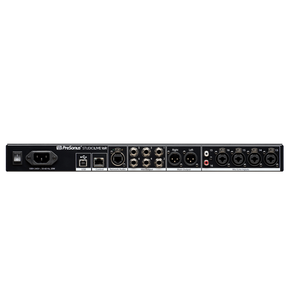 PreSonus StudioLive 16R 16-channel Rackmount Digital Mixer