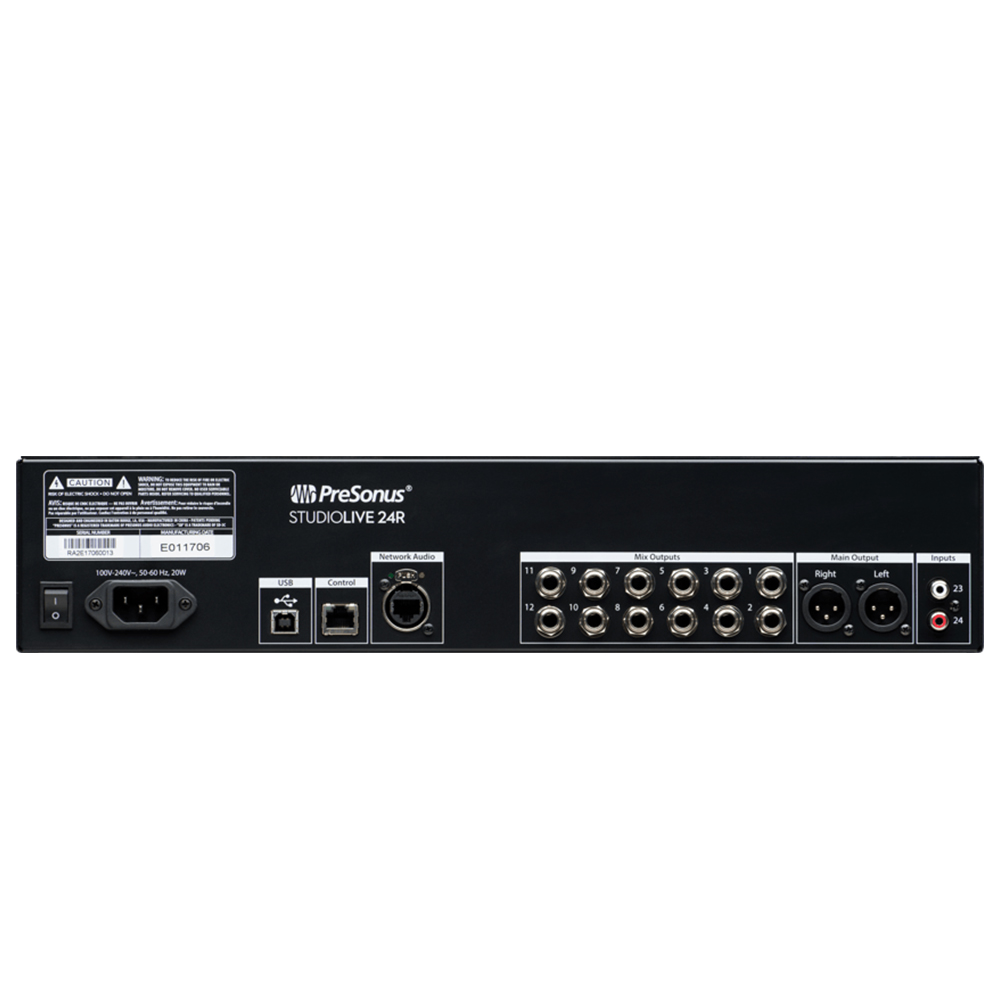 PreSonus StudioLive 24R 24 Channel Rackmount Digital Mixer