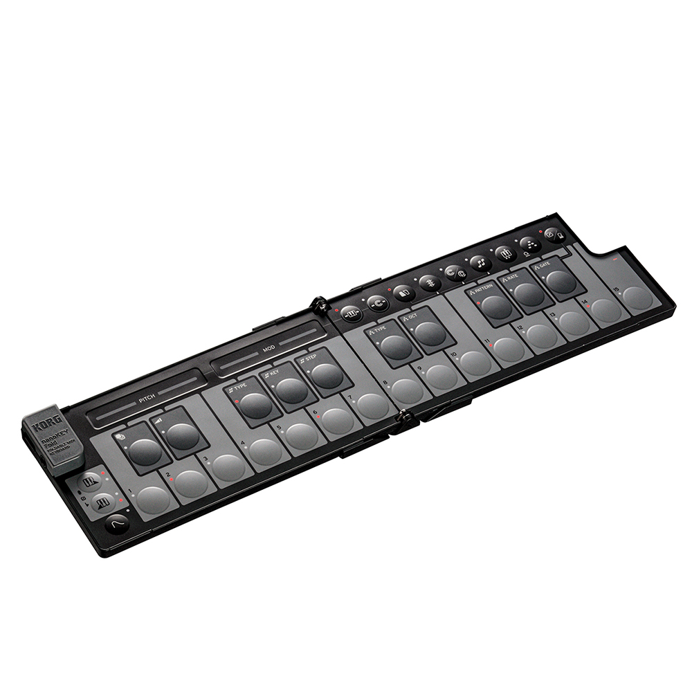 Korg nanoKEY Fold Foldable MIDI Keyboard - Black