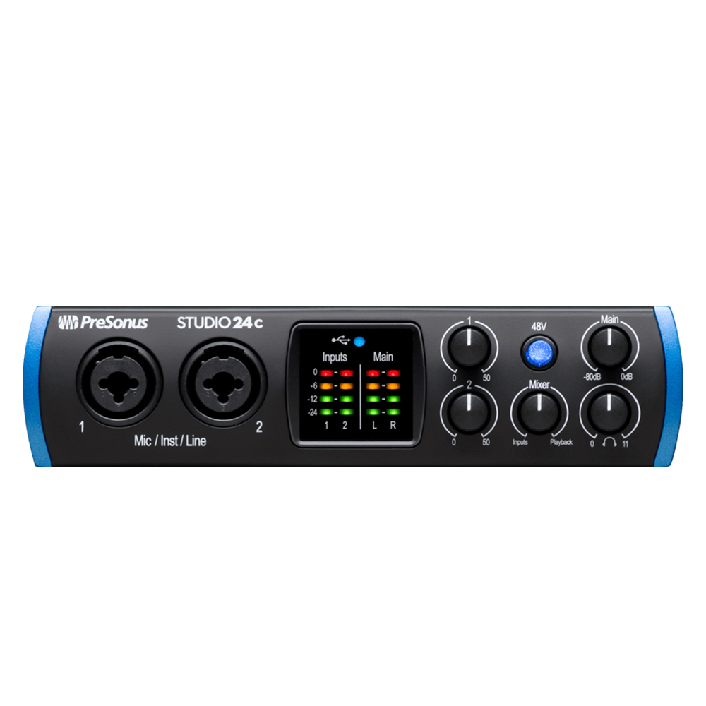 PreSonus Studio 24c USB-C Audio Interface