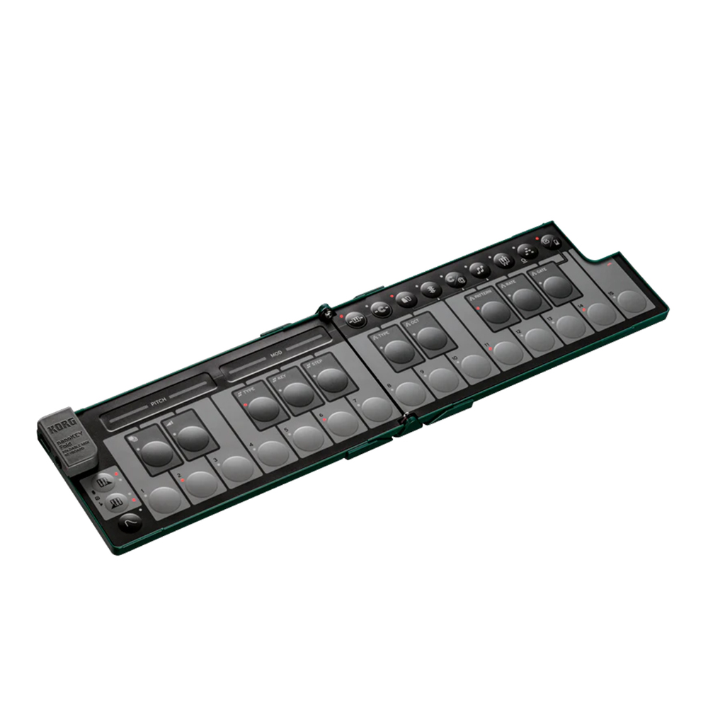 Korg nanoKEY Fold Foldable MIDI Keyboard - Alpine Green