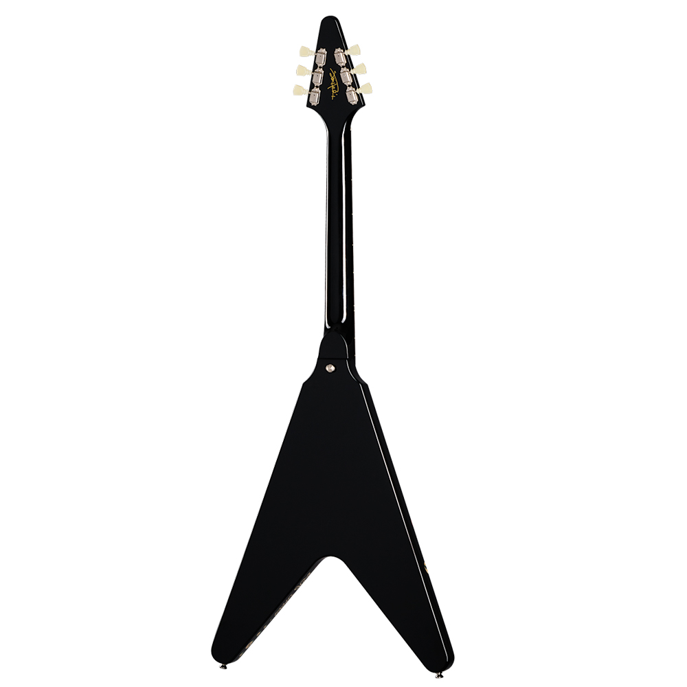Epiphone Jimi Hendrix "Love Drops" Flying V Electric Guitar - Ebony