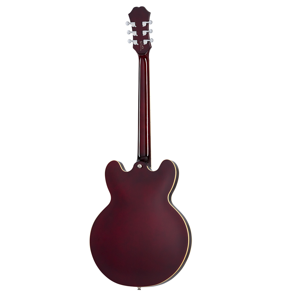 Epiphone Noel Gallagher Riviera Semi-hollow Electric Guitar - Dark Red Wine