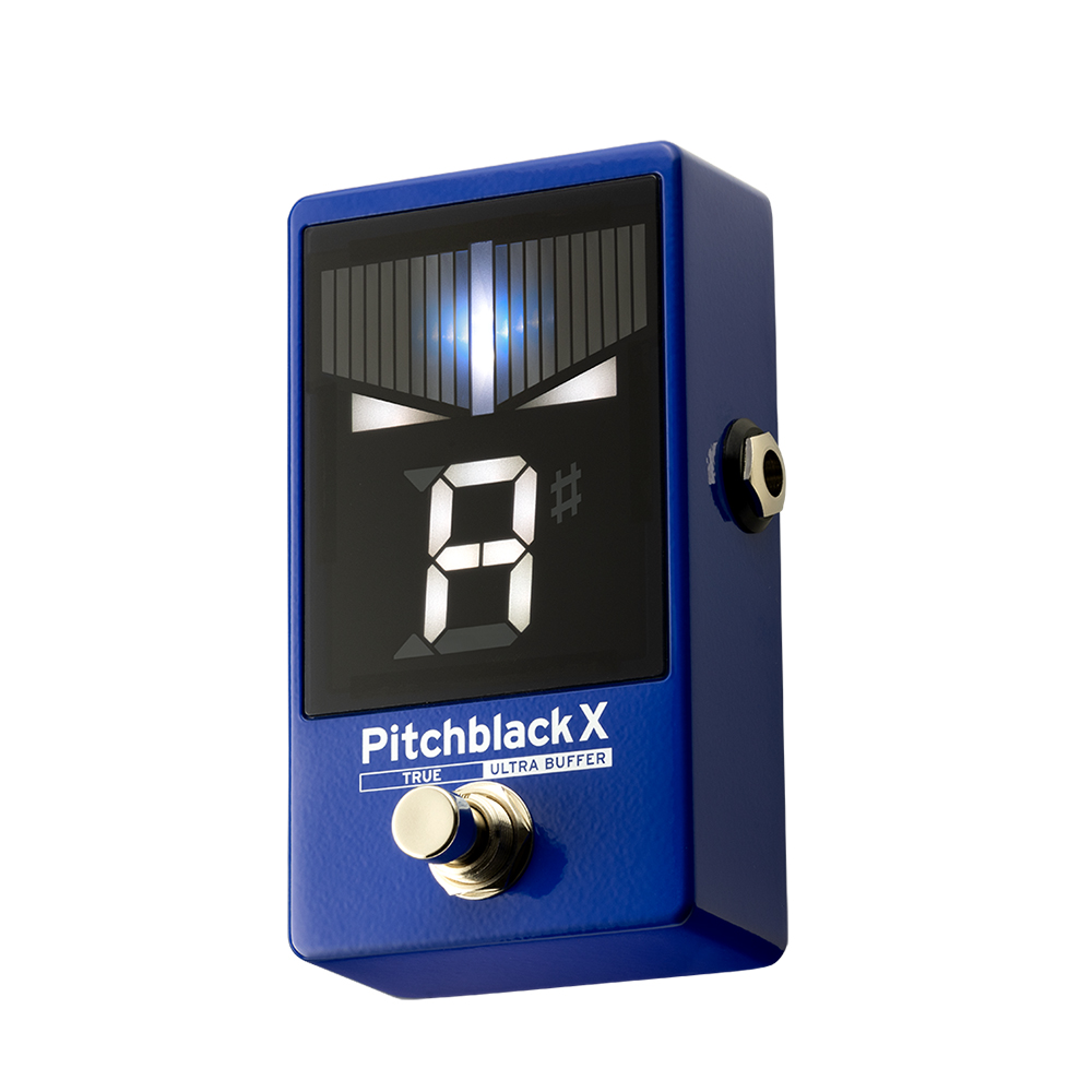 Korg Pitchblack X Custom Chromatic Pedal Tuner - Blue