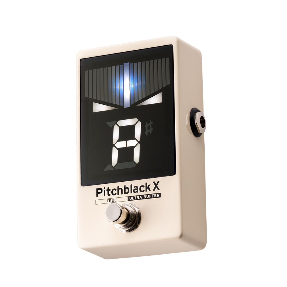Korg Pitchblack X Custom Chromatic Pedal Tuner - Cream